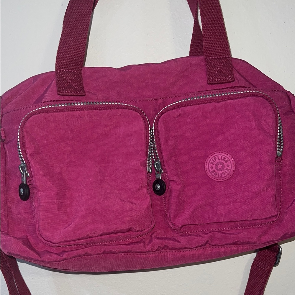 Kipling Fuchsia Shoulder Bag